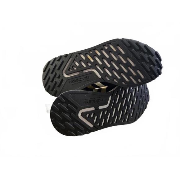 Adidas Men's Black and Gold Sneakers - Picture 8 of 8